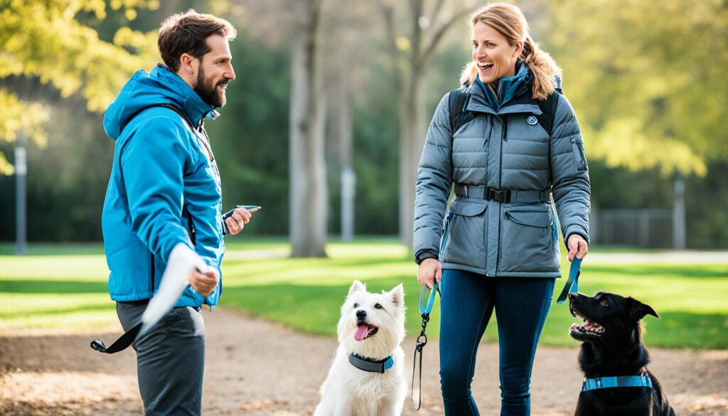 Hundetraining mit einem Hundetrainer Hundetraining mit einem Hundetrainer