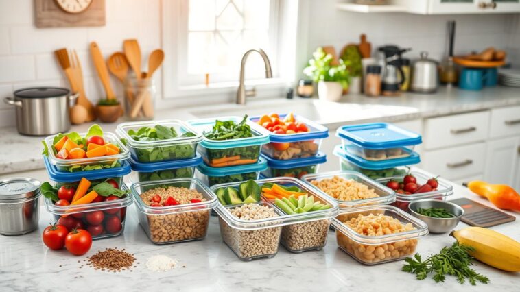 Effizientes Meal Prep