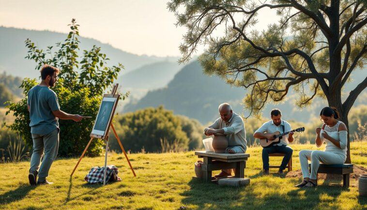 Entspannung durch Hobbys
