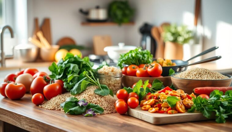 Schnelles gesundes Kochen